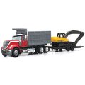 Toyopia International Lonestar Dump Model Truck with Excavator TO1690969